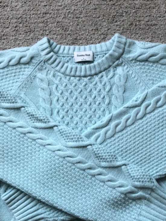 Aritzia /Sunday Best Peggy Crewneck Sweater. - Picture 2 of 2